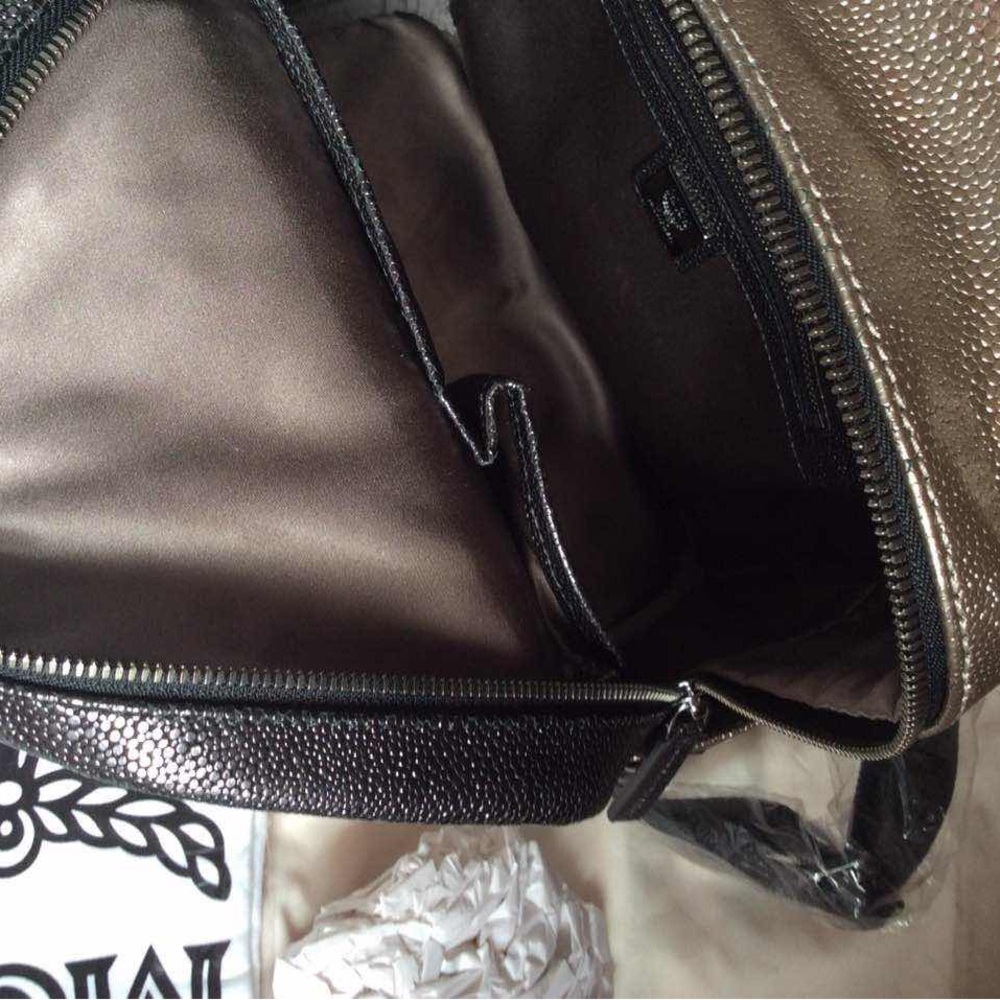 Studded Metallic Backpack - Picture 3 of 5